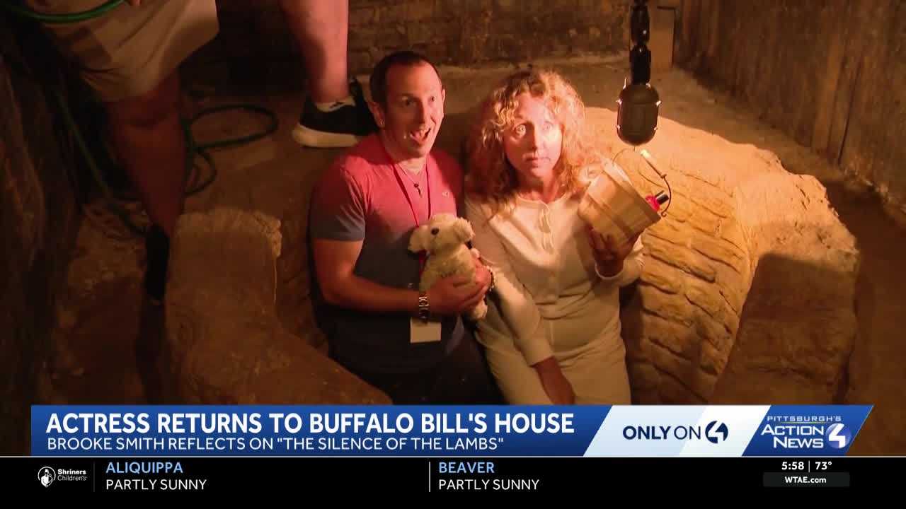 'Silence of the Lambs' actress visits Pennsylvania's iconic Buffalo Bill house