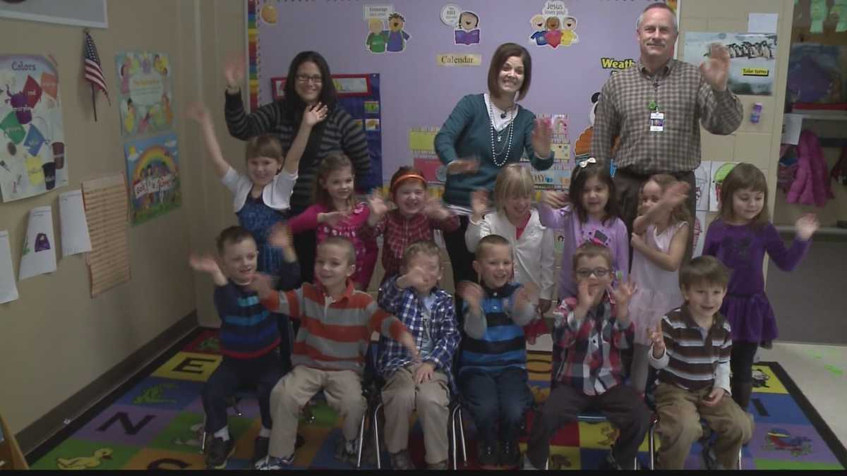 3/31 Shout Out K4 class at St. Alphonsus in Greendale.