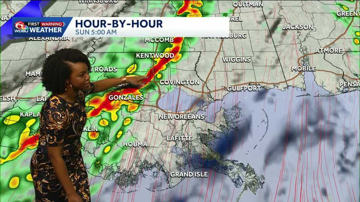 Warm, partly cloudy forecast for today's parades, latest on weekend storms