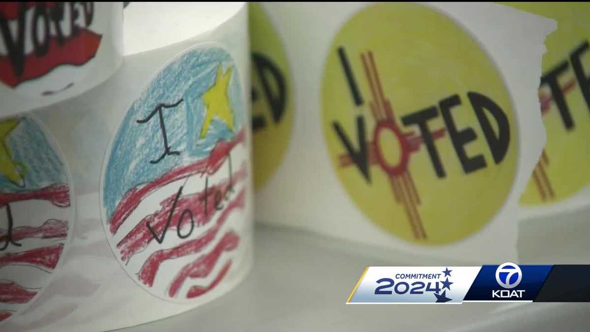 APS students create 'I Voted' stickers for 2024 election