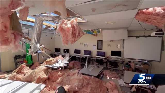 Shawnee teacher tries to recover class materials after tornado - Vimarsana News