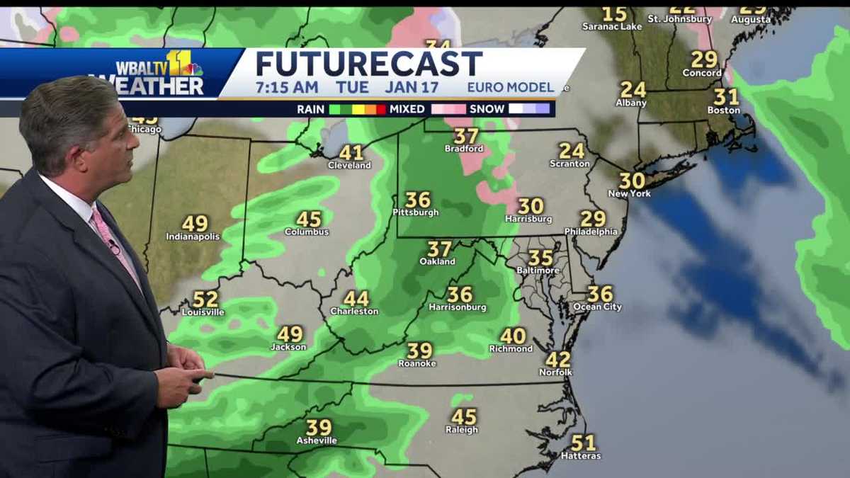 Temps hover in 50s; not as cold tonight