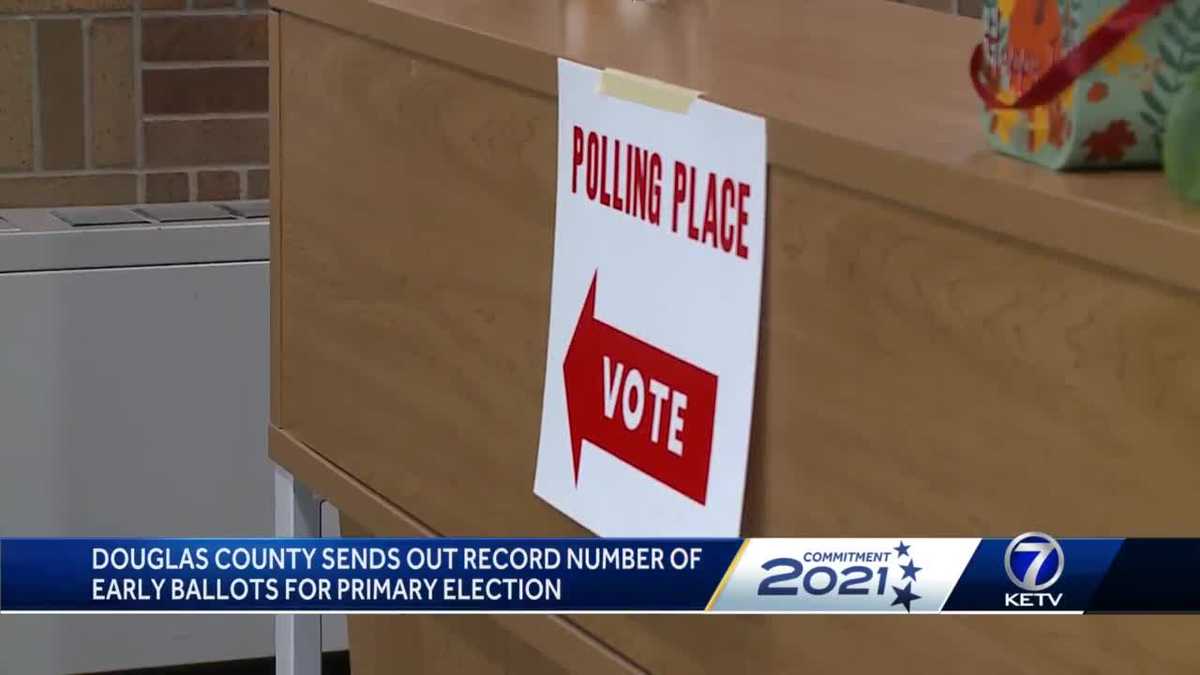 Douglas Co. sends out record number of early ballots for primary election