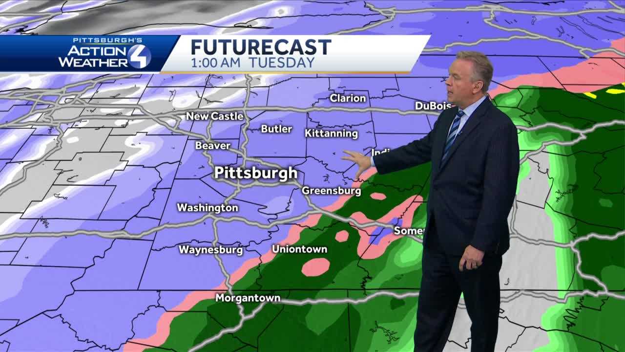 PITTSBURGH WEATHER: Snow Expected To Hit Western Pa. Monday Night