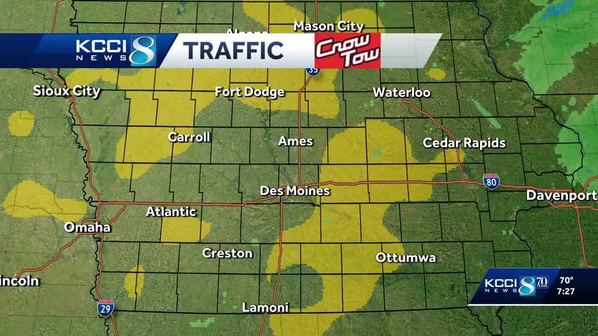 Des Moines traffic: Foggy start to morning commute