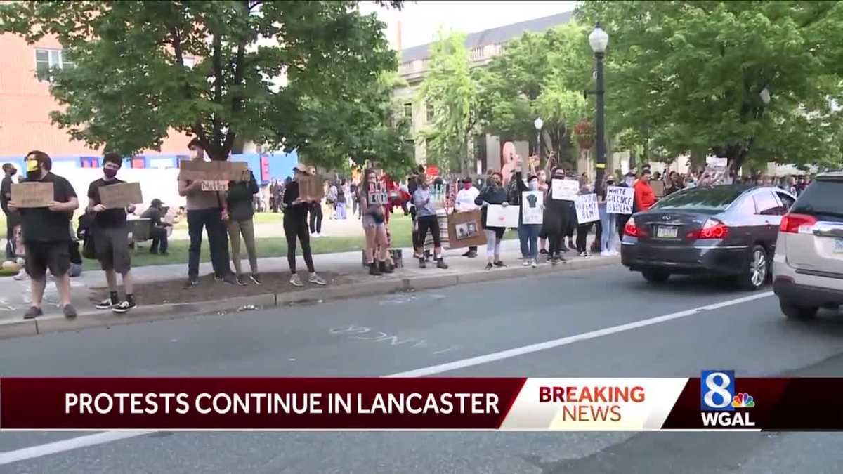 George Floyd protests continue in Lancaster