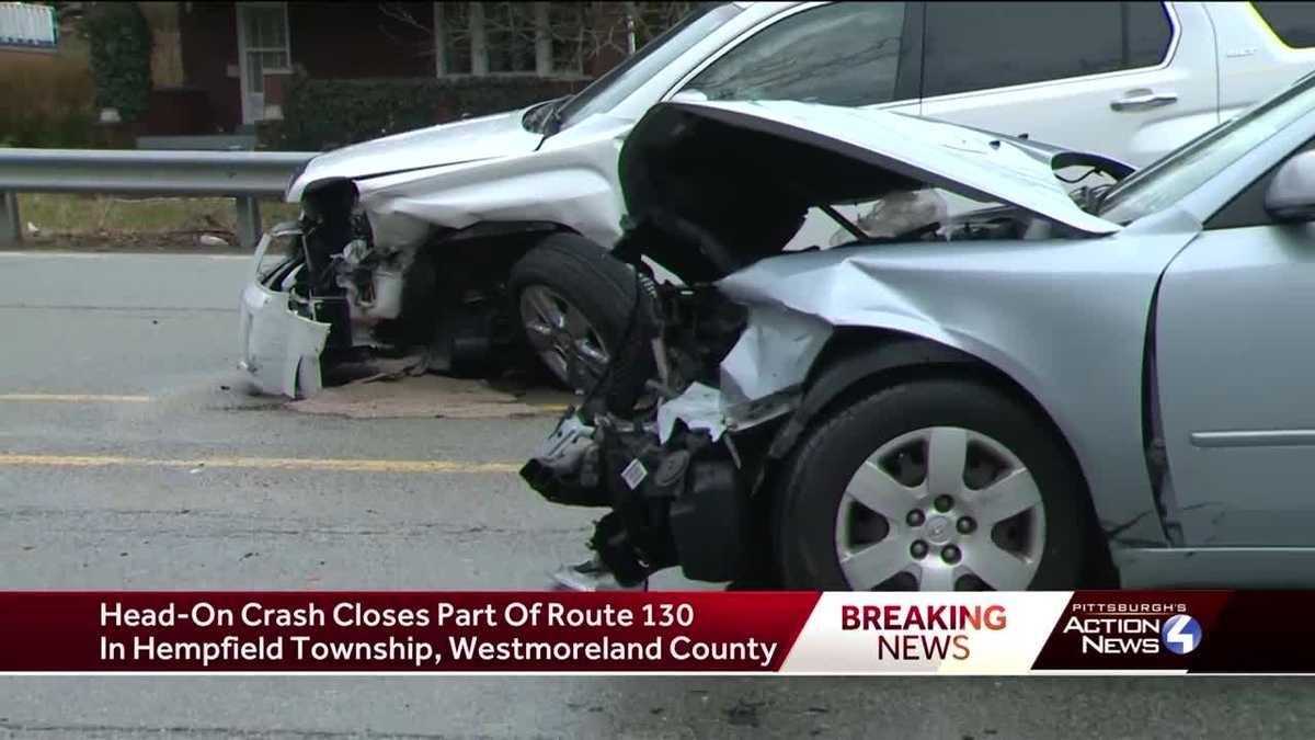 3 people injured in head-on crash in Westmoreland County