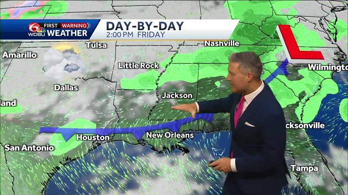 How hot it will be in the New Orleans weather forecast this week