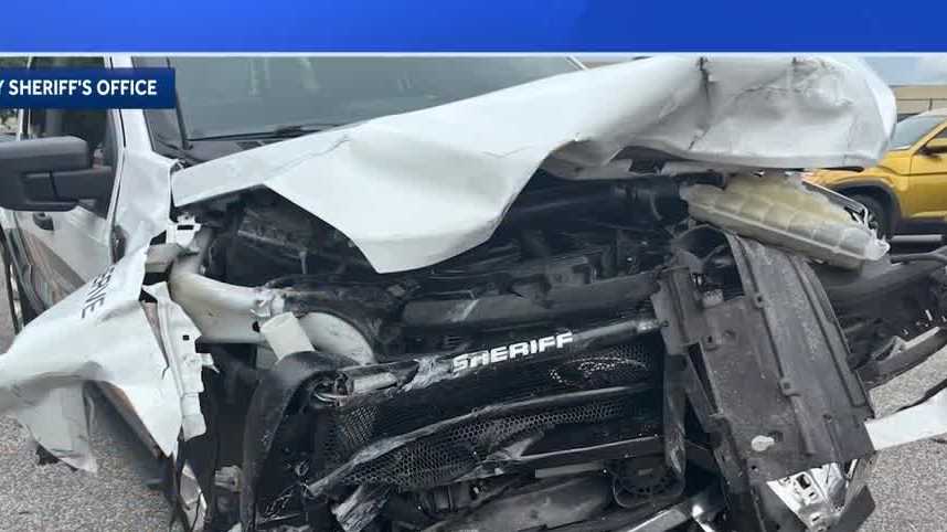 Bodycam video: Osceola County man rams vehicle with ex-girlfriend inside after shooting