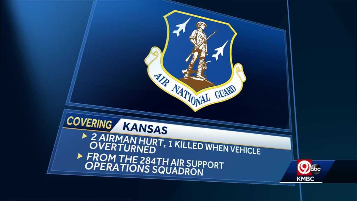 Officials identify Kansas Air National Guardsman killed in vehicle