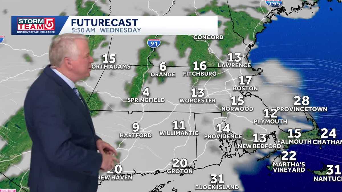 Video: Clear and chilly before chance of weekend snow