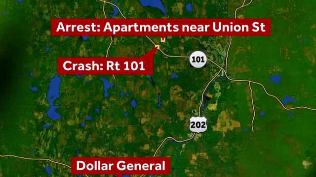 Peterborough, New Hampshire crash, pursuit: 3 arrested - Vimarsana News