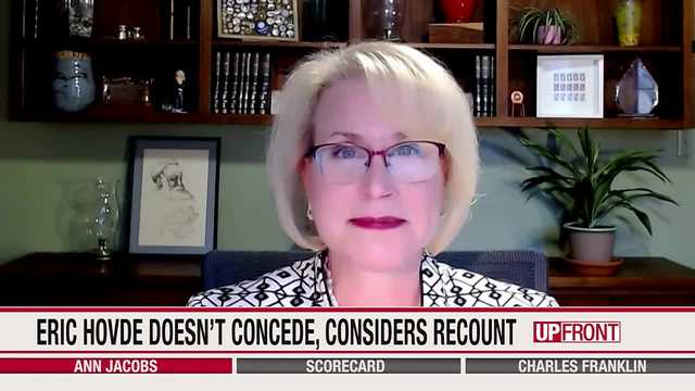 UPFRONT: Will Hovde request a recount?