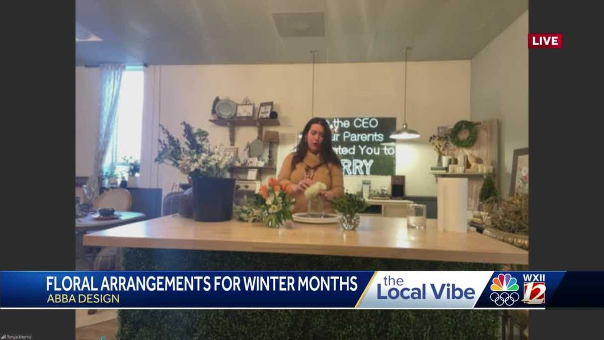 Greensboro floral designer shares tips for winter arrangements