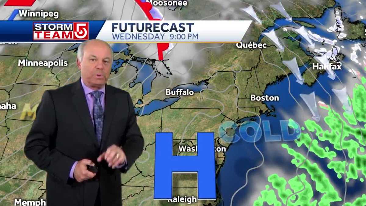 Video: Cold overnight with calmer winds