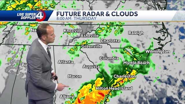 South Carolina: Rain Tuesday, storms possible Thursday - Vimarsana News