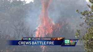 Wildfire Near Placerville Causes Voluntary Evacuations