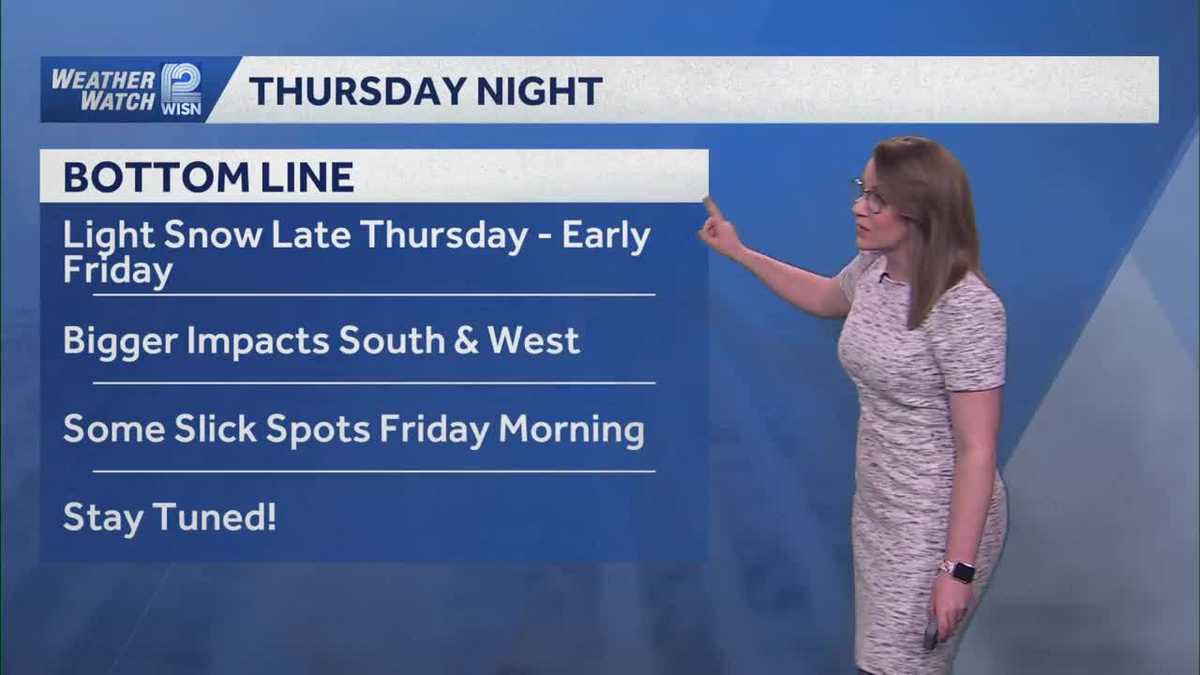 SE Wisconsin: Snow chances continue before bitter weekend cold