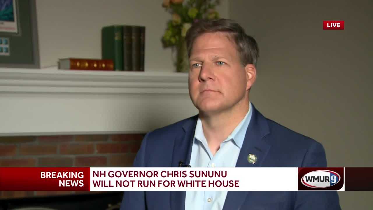 Republican Chris Sununu Not Running For President In 2024