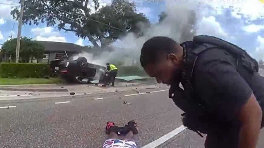 Bodycam shows arrest, aftermath in crash that killed brothers; 1 a UCF professor