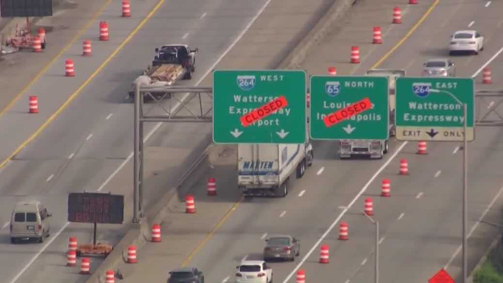 KYTC makes changes, prepares for more drivers after first day of I-65 closure
