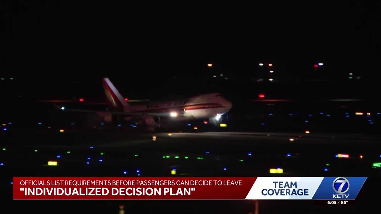 Medical officials will give option for exposed passenger to go home, requirements they need to meet