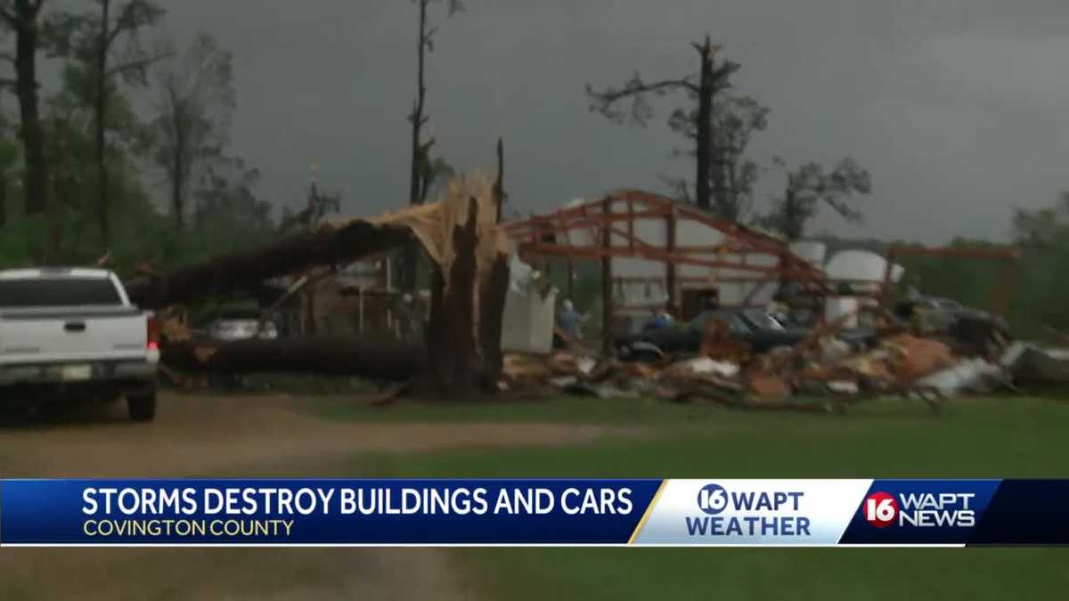 Covington County receives severe damage