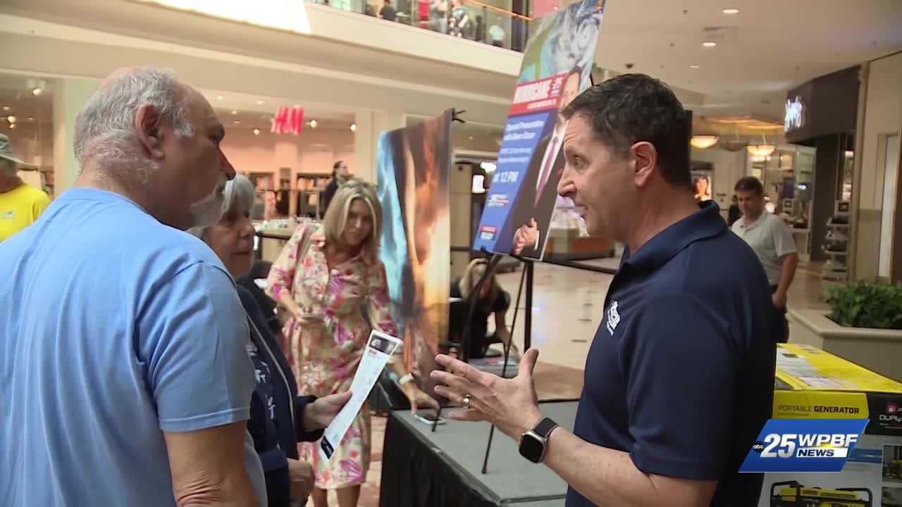 Hurricane readiness expo held at Mall at Wellington Green