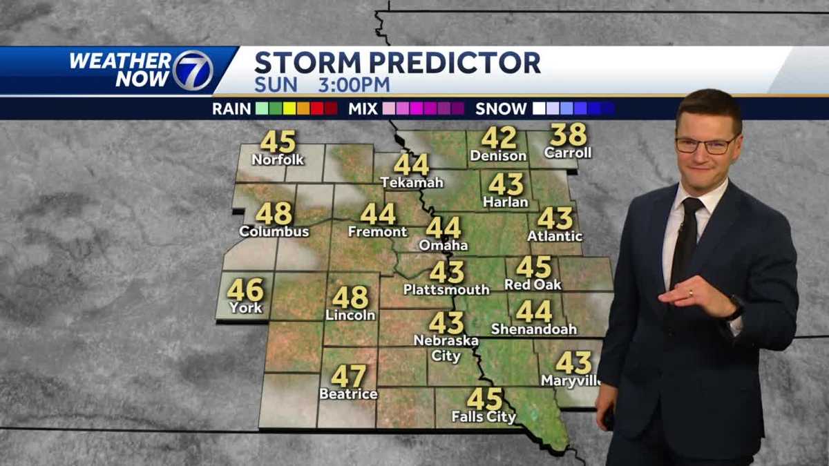 Omaha morning weather forecast for Sunday, December 11