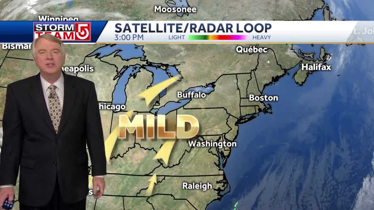 Video: Very mild end to weekend, start of work week