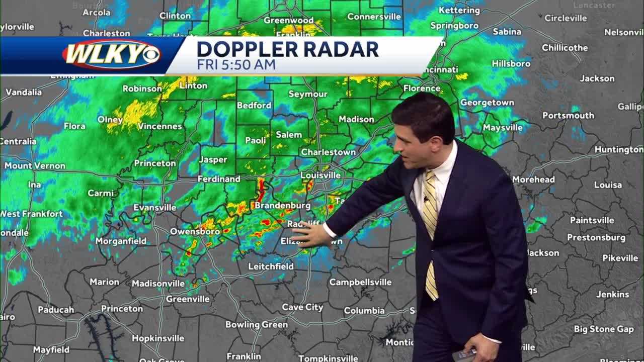 Heavy Rain And Storm Chances Friday