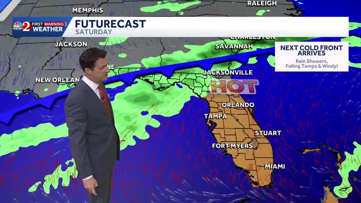 From record heat to freezing temperatures coming our way!