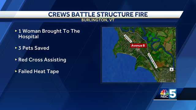 Fire breaks out in Burlington's New North End - Vimarsana News