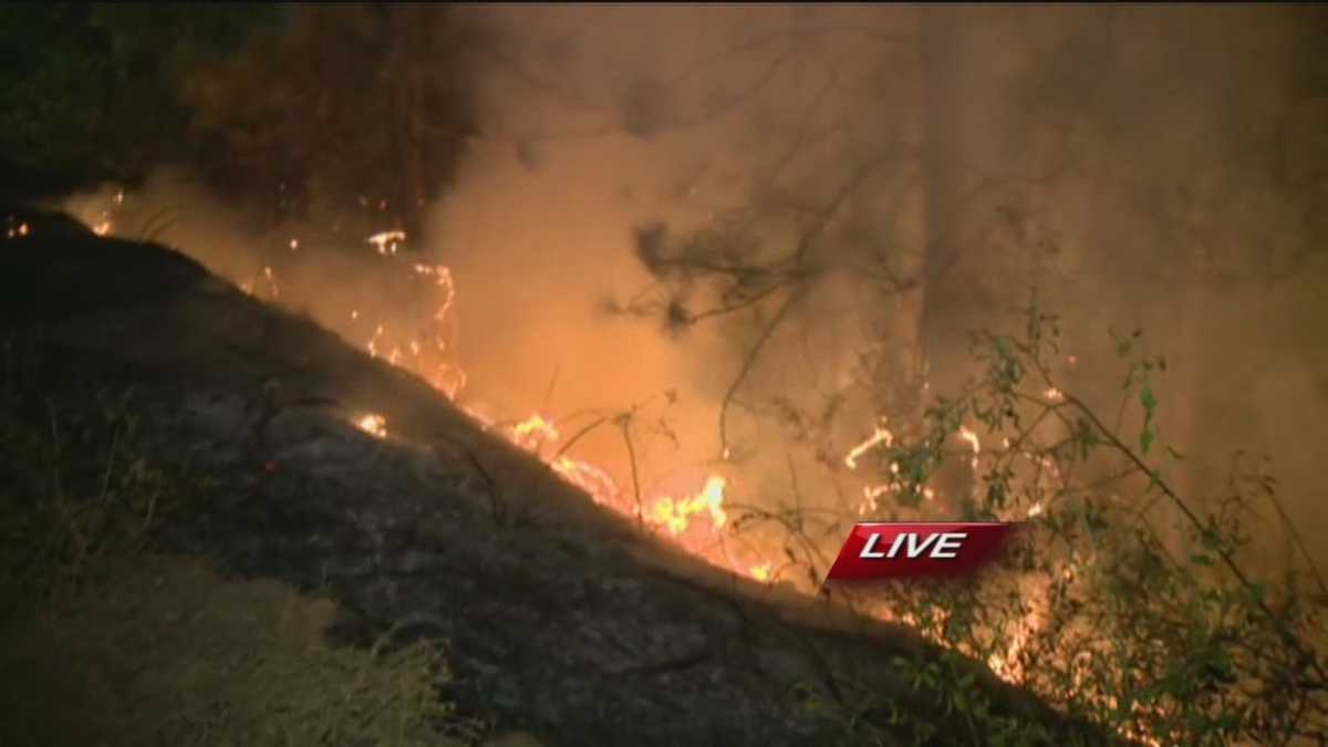 Evacuations continue in Pollock Pines fire