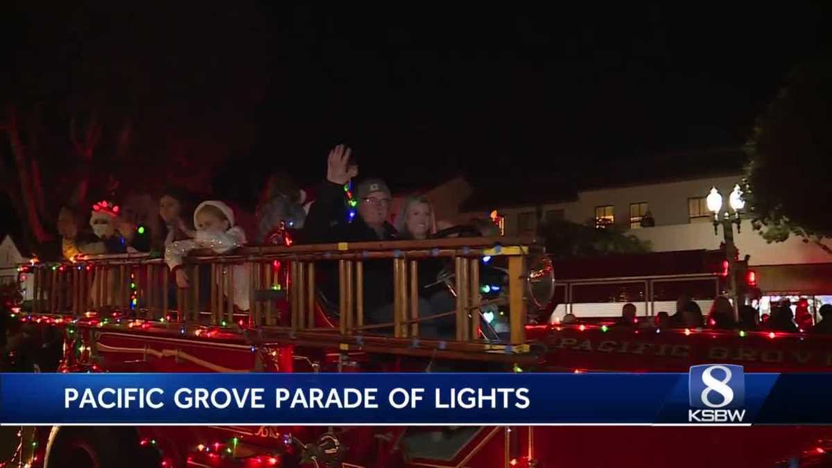 Pacific Grove holds Parade of Lights