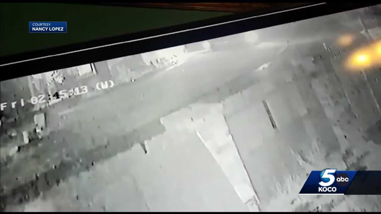 Surveillance Video Show Moments Before House Fire In Del City