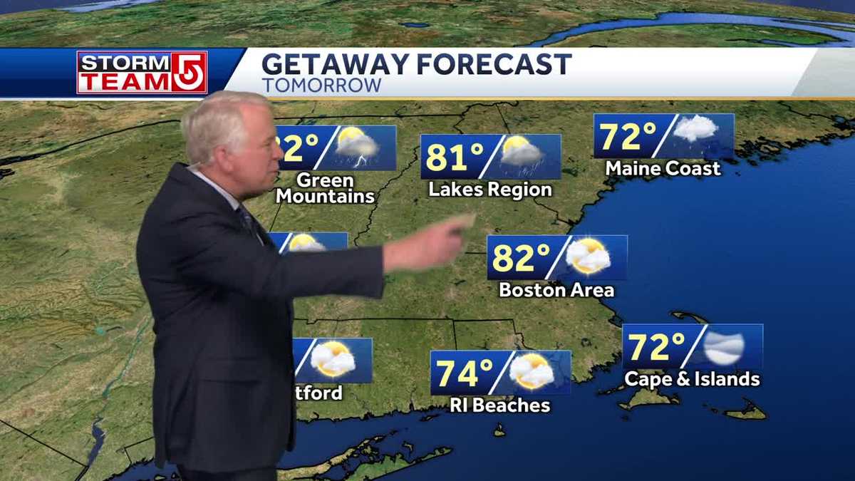 Video: Dry weekend, hot and humid next week