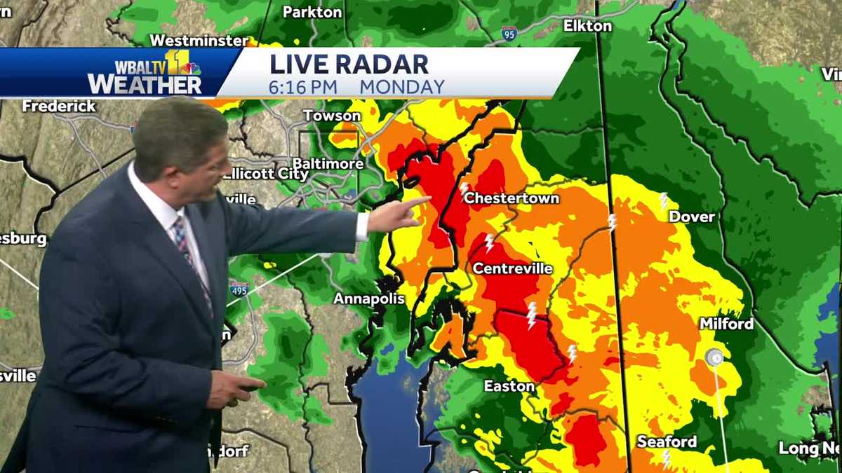 Flood watch in effect until Tuesday, more storms possible