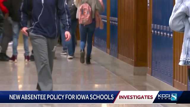 KCCI Investigates: New state law changes schools' attendance policies in effort to target chronic absenteeism