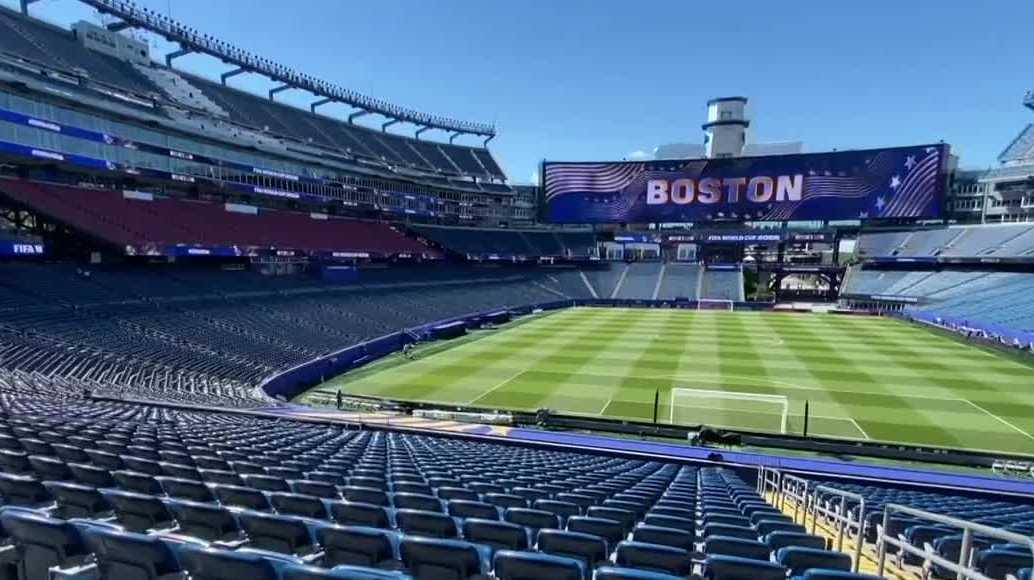 Fans descend upon 'Boston Stadium' for World Cup game