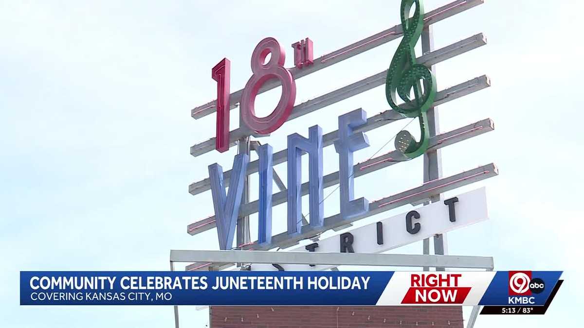 Kansas City celebrates Juneteenth at the Heritage Festival on 18th & Vine