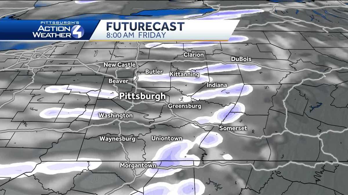 Mostly cloudy tonight with isolated snow showers