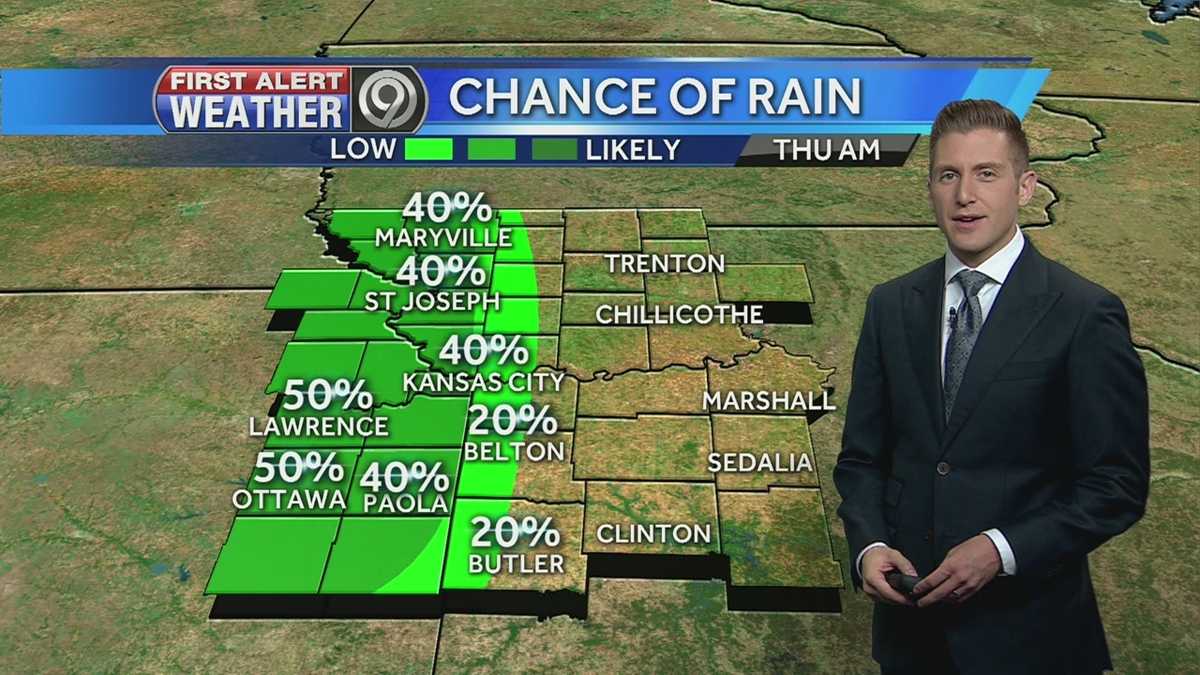 First Alert: Rain chances return to forecast for Thursday