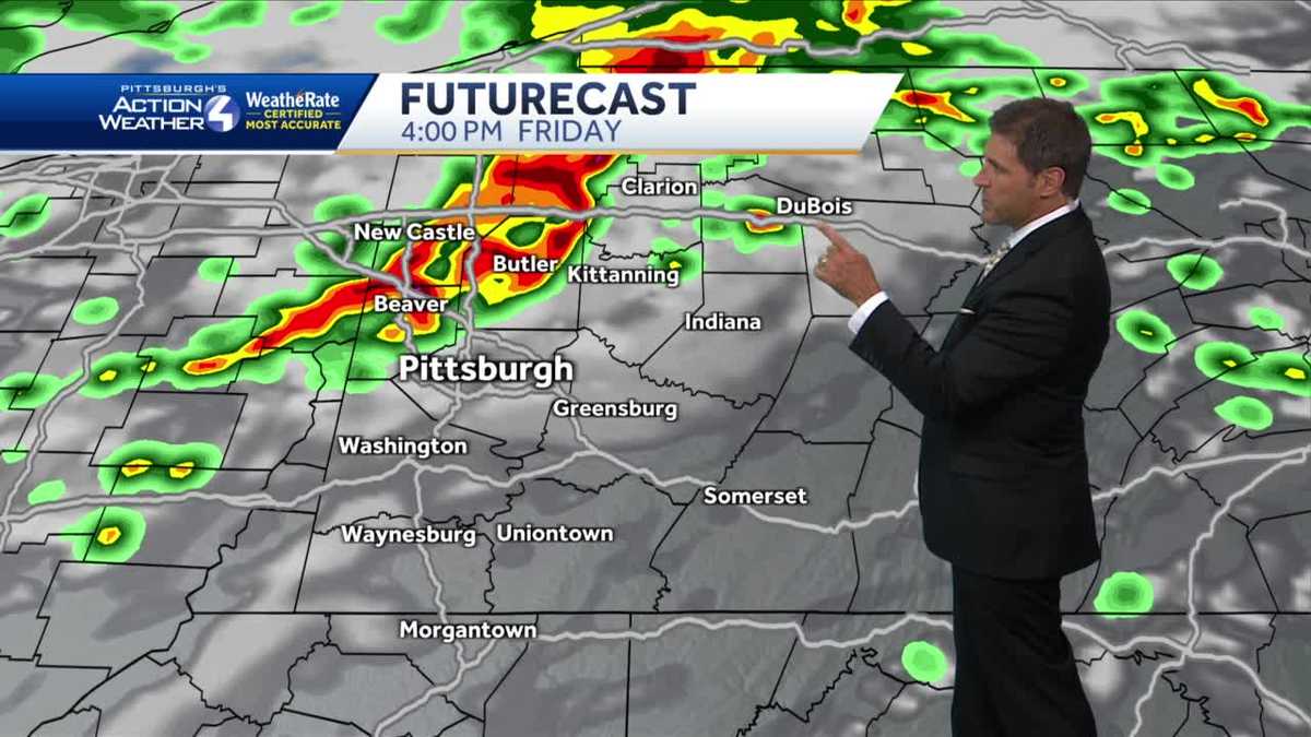 Pittsburgh Weather: Heavy rain, flooding possible in some areas