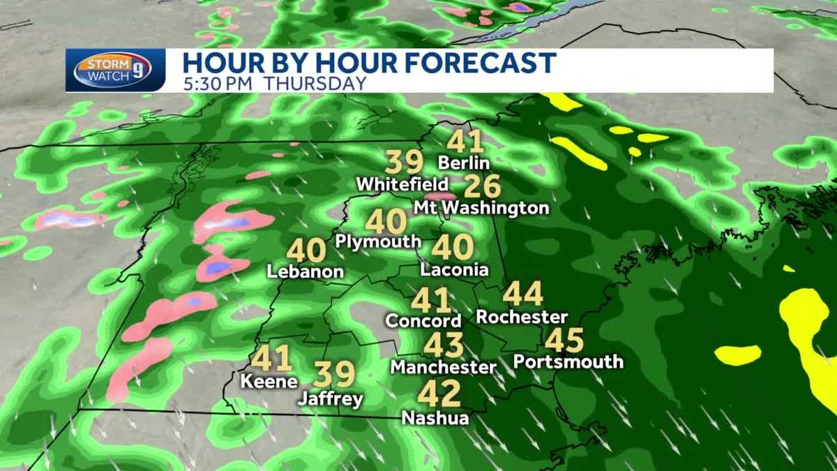 Clouds move in ahead of storm system