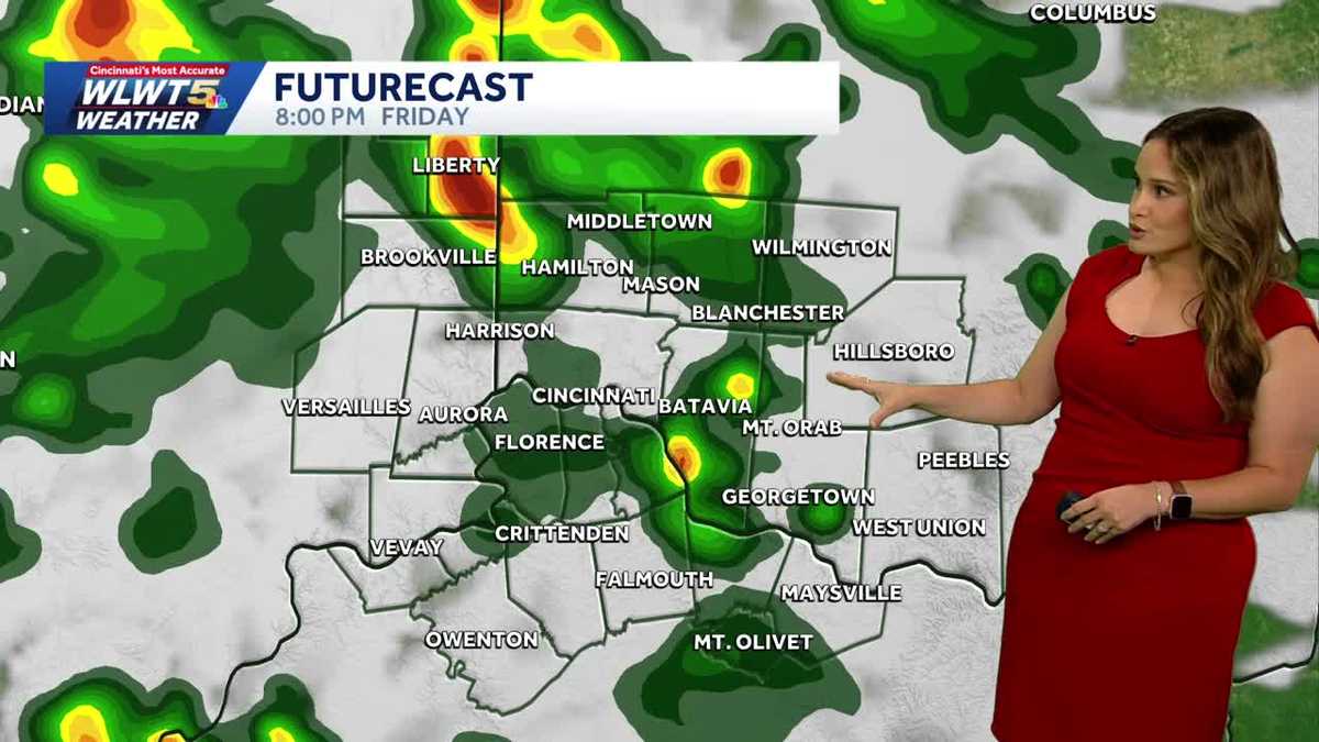 Tracking rain and storms this weekend across Cincinnati