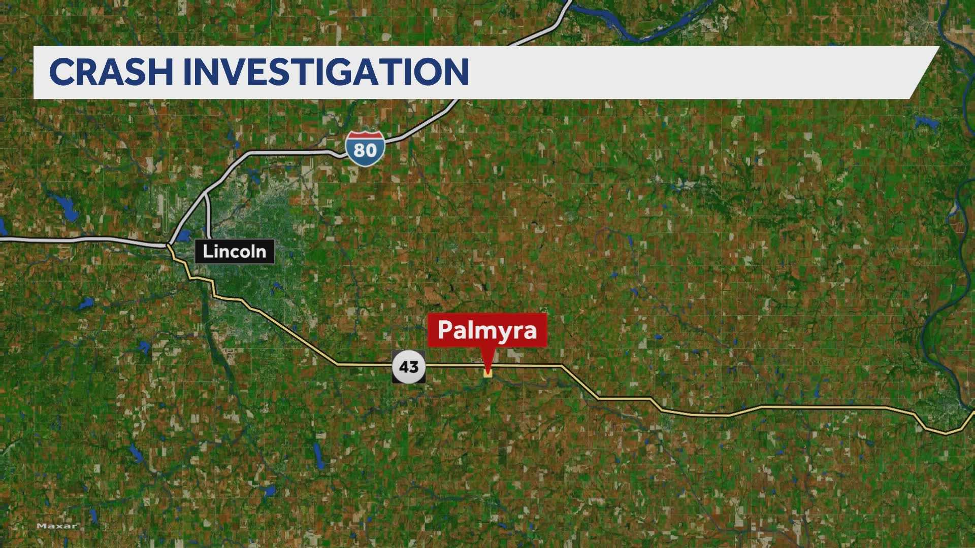 Crash involving road grader sends multiple people, including two kids, to hospital