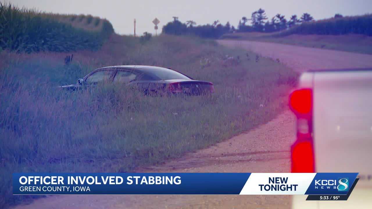 Traffic stop ends with police officer stabbed in the face