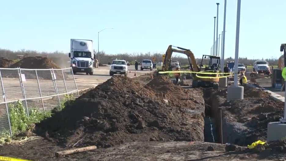 Possible human remains found at Stockton construction site