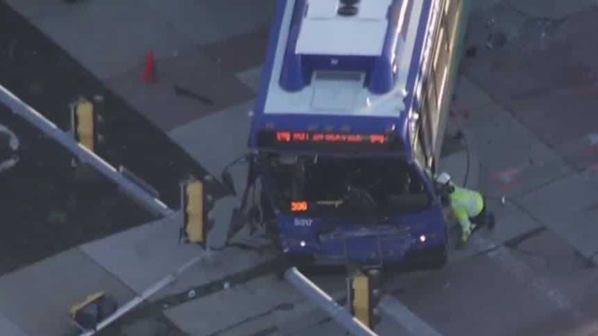 Car speeding like a '100-mph missile' slams into a county bus, 1 dead ...